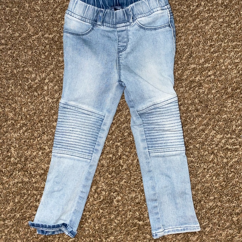 Toddler Girl Motorcycle Jeans